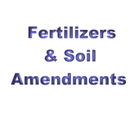 Fertilizers and Soil Amendments