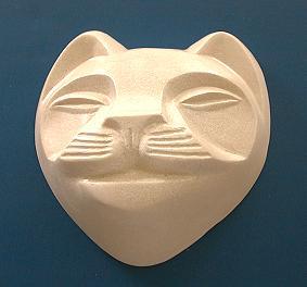 White Gold Cat Face Bar Soap